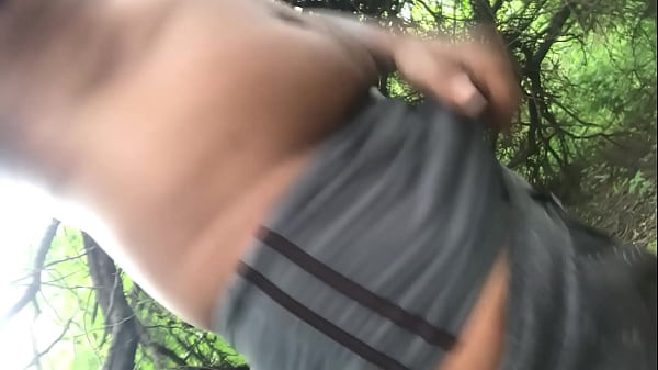 60 Backing to the woods we fuck good again