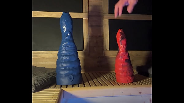Devoncock1 – Sauna fucking monster dildos