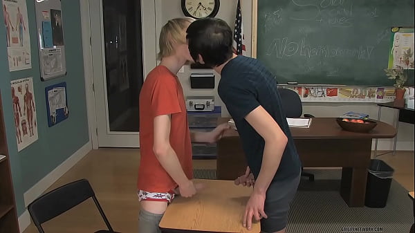 Twink Preston Andrews Bottoms Hard For His Pal Aidan Chase