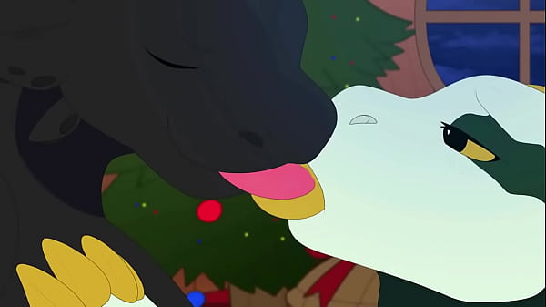 Two dragons having sex