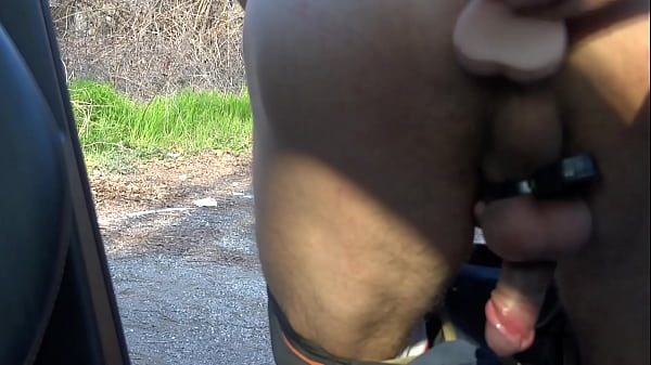 outdoor anal activity. dildo up in my ass, great cumshot